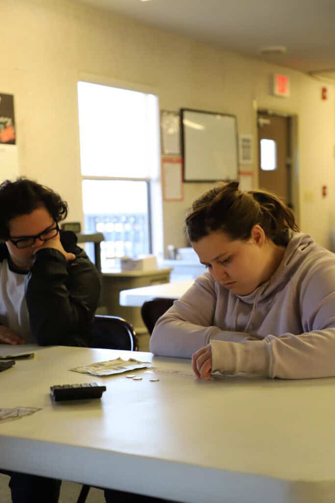 Students in classroom 